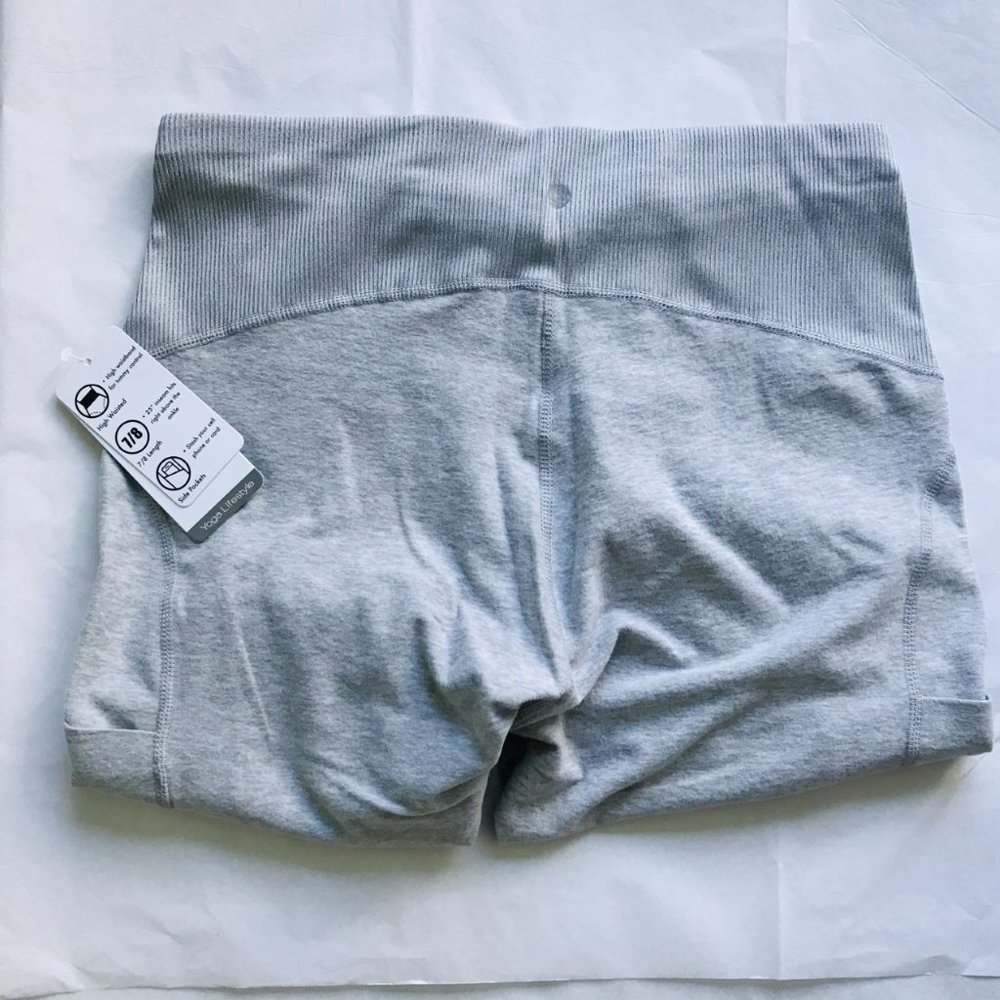 Apana Women Active Pants High Waisted 7/8 Length Cell Phone Pockets Size: L - Picture 4 of 4